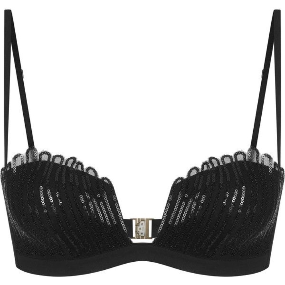 La Perla Black Magic Underwire Bikini Top